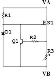 Single-chip ultra-high-voltage constant-current circuit