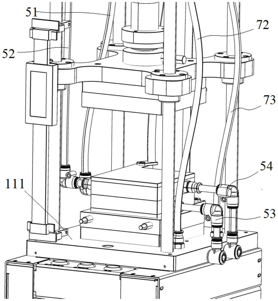 Test fixture for fuel cell membrane electrode