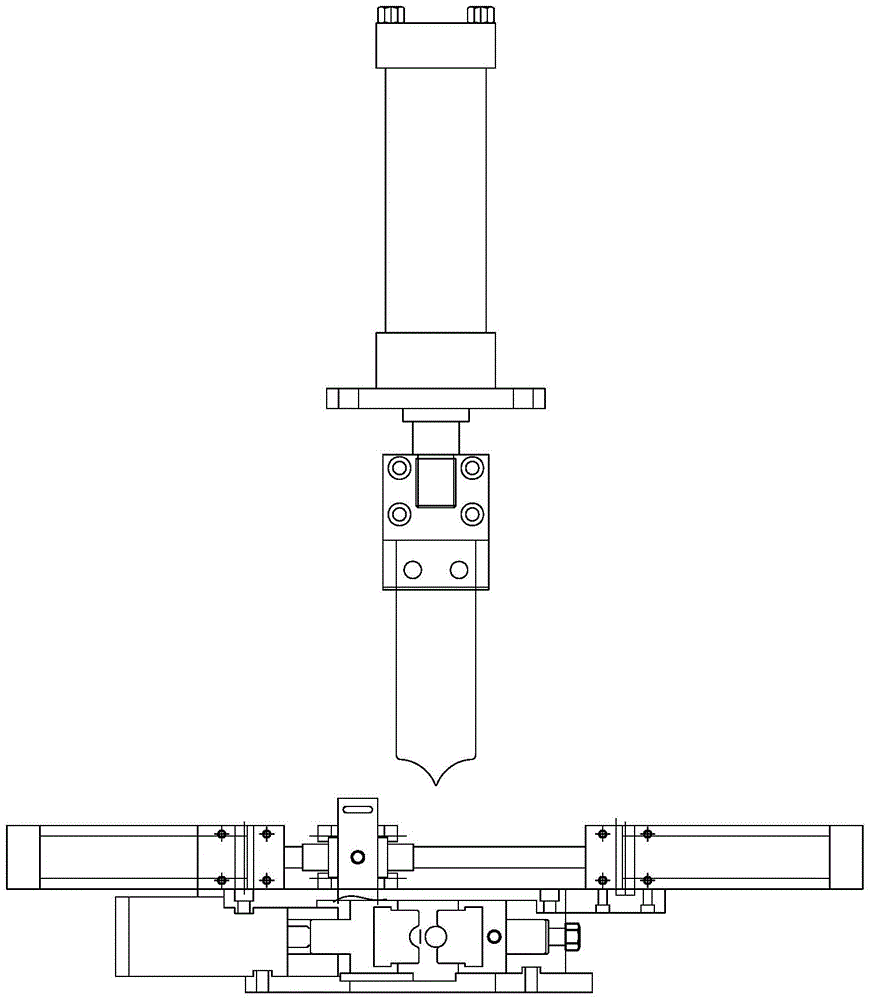 A pipe cutting device