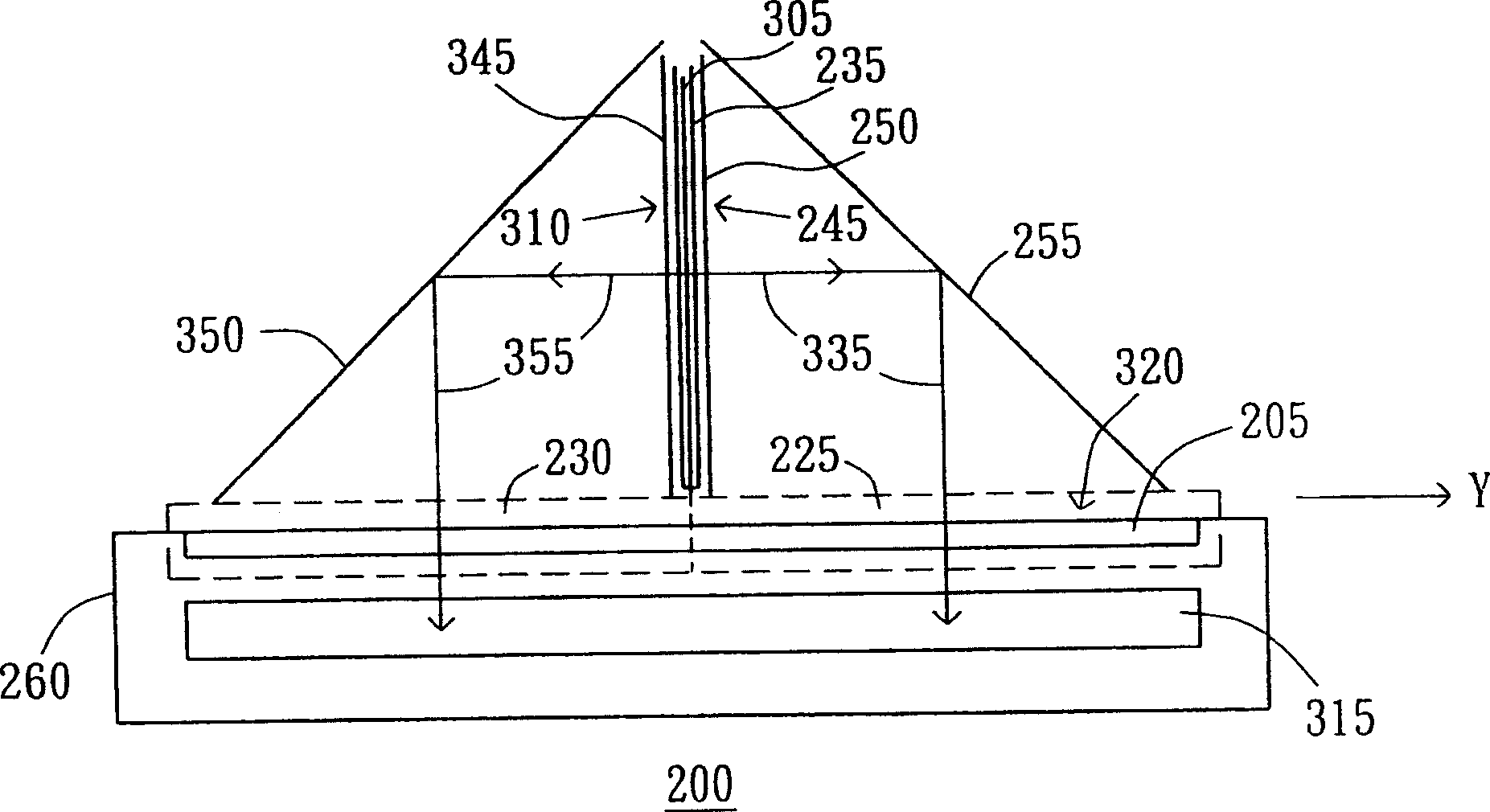 Scanner with double-face scanning function