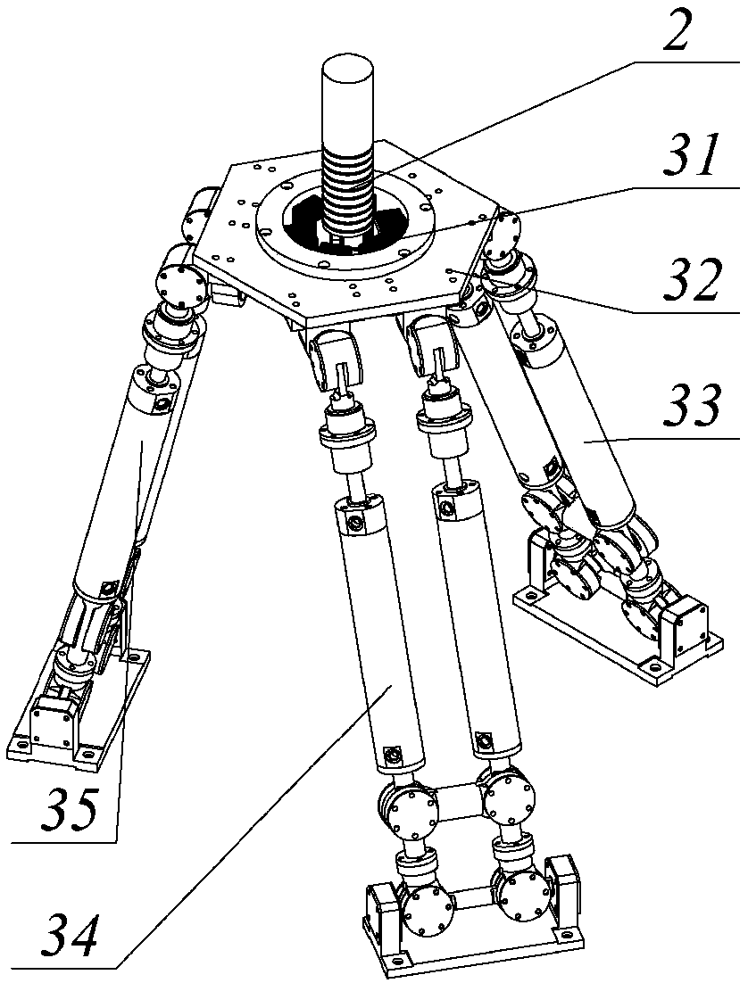 Non-contact force loading device for simulating processing of three-axis numerical control machine tool