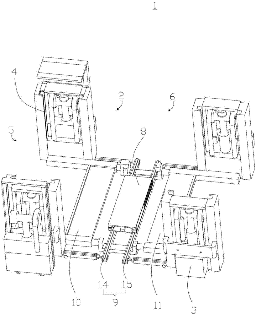 Parking device and parking garage