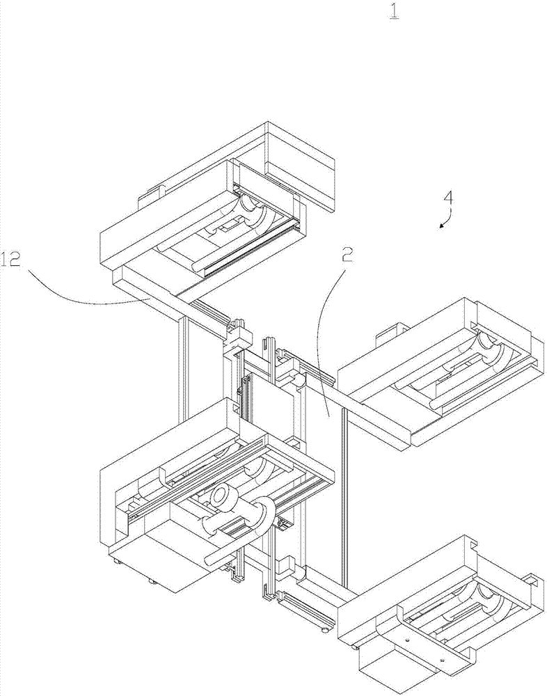 Parking device and parking garage