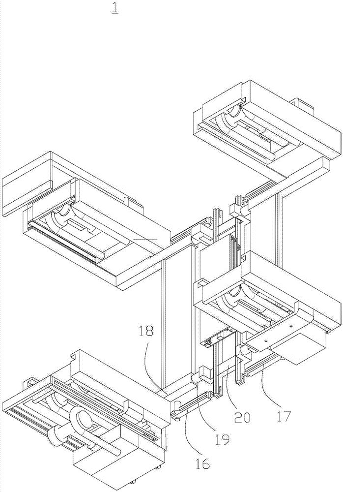 Parking device and parking garage