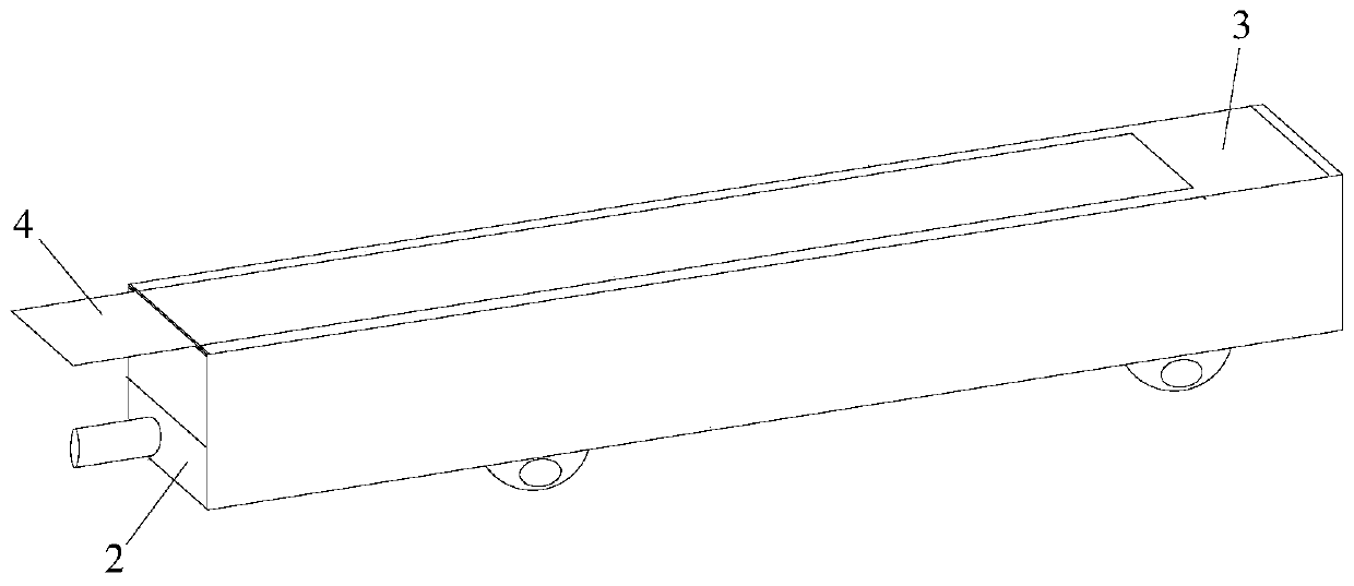 Earth spraying base material and high-slope ecologic protection construction method