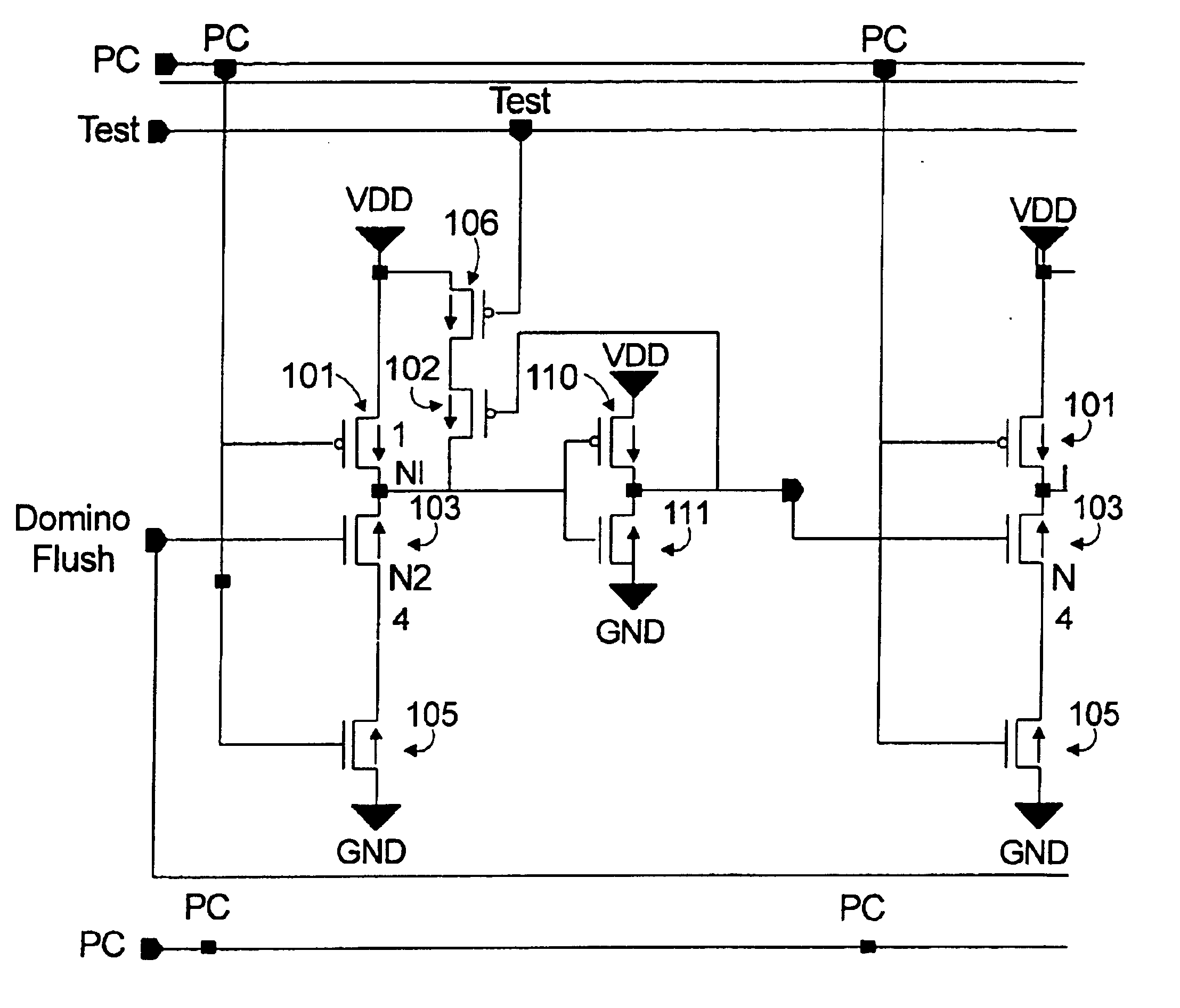 Circuitry and methodology to establish correlation between gate dielectric test site reliability and product gate reliability