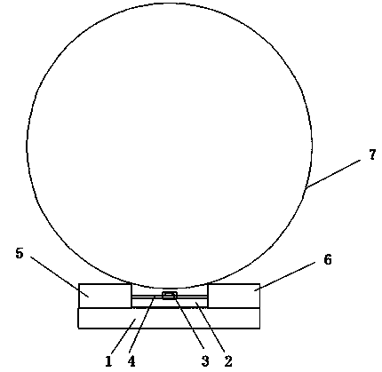 High-stability chalcogenide microsphere on-chip coupling device