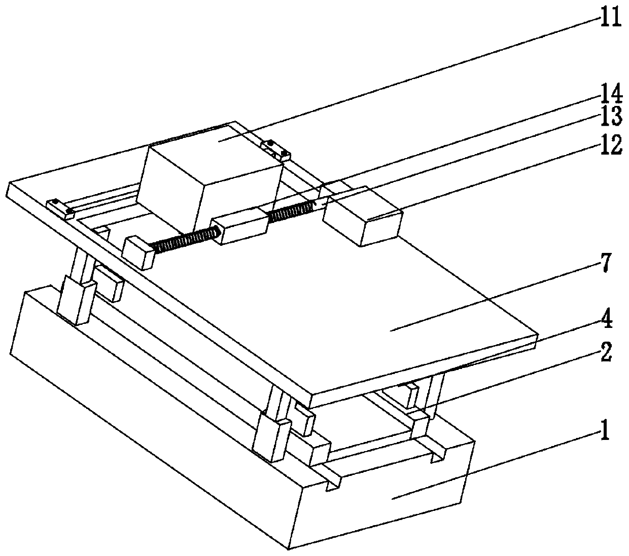 Rapid cutting device and method for ceramic-like composite board