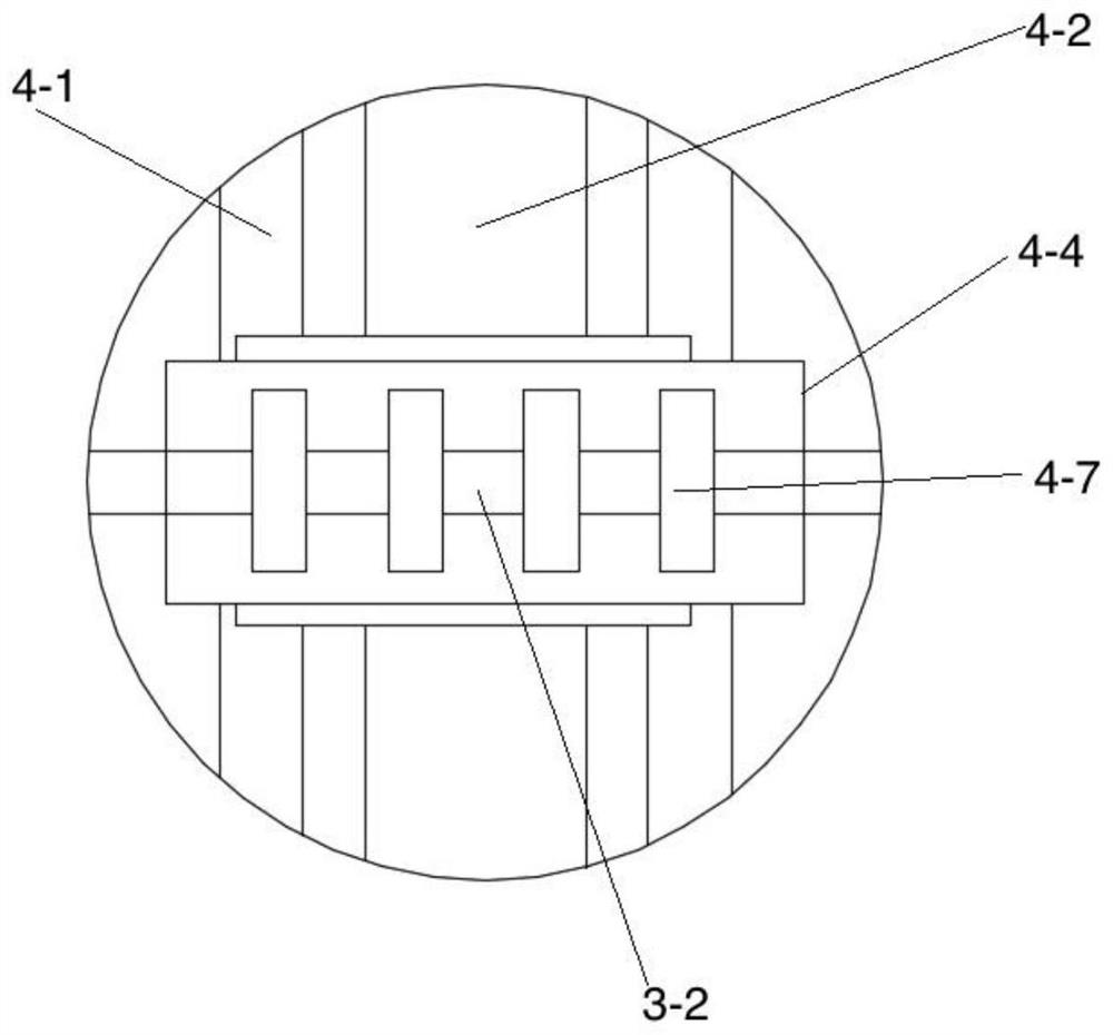 Drainage device for nursing in intensive care medicine department