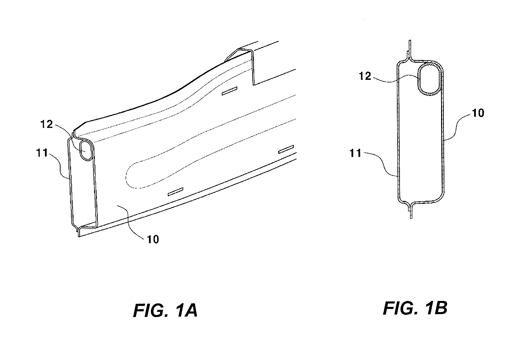 Bumper rail for vehicle