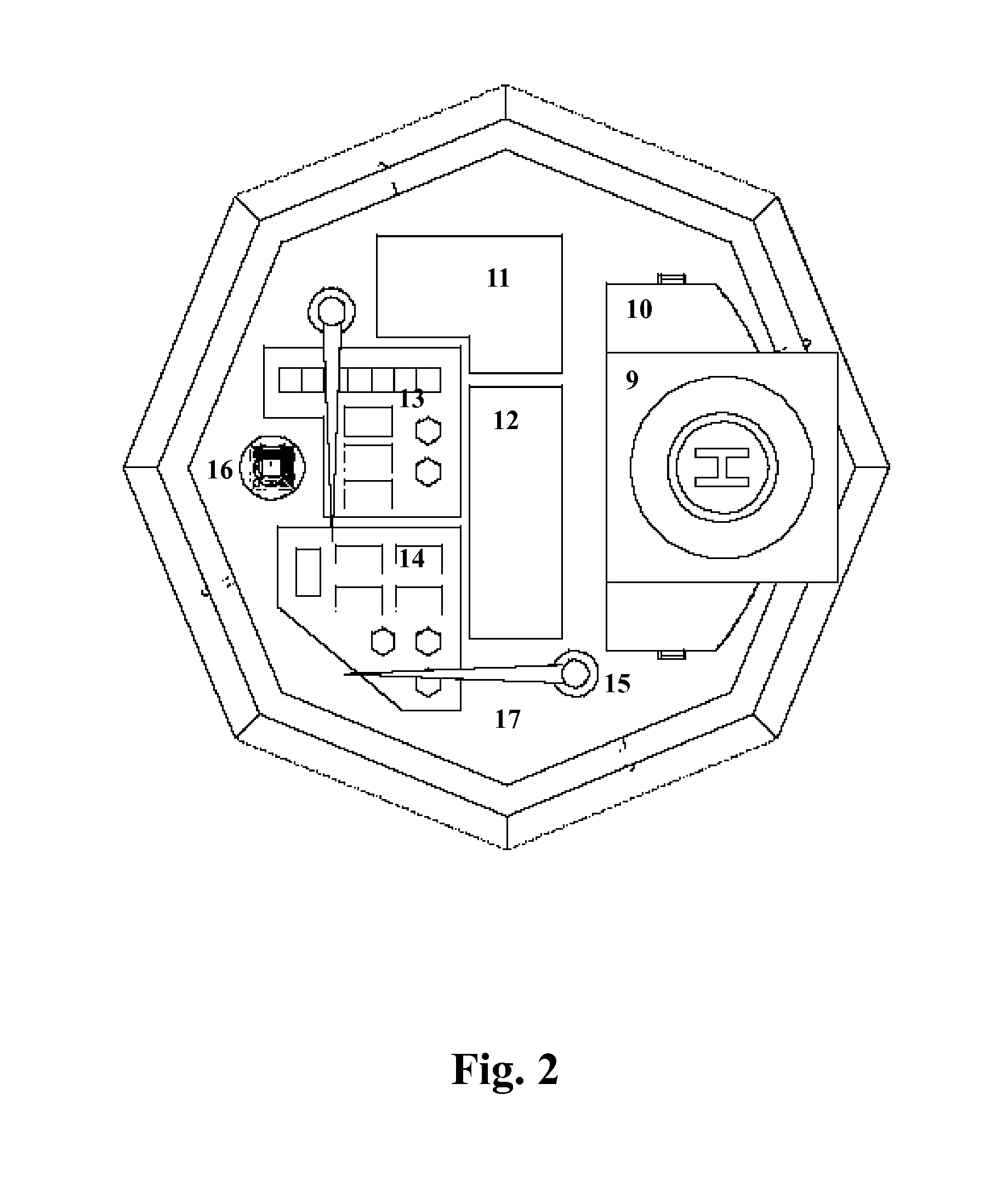 Butt joint octagonal frustum type floating production storage and offloading system