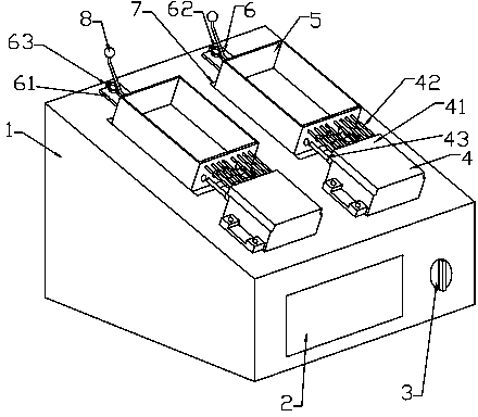 Intelligent electric meter detecting device