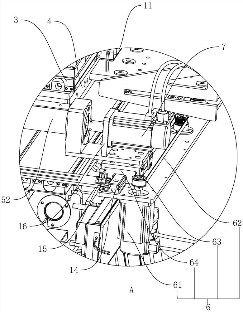 Opening and hot-pressing equipment for underpants elastic band