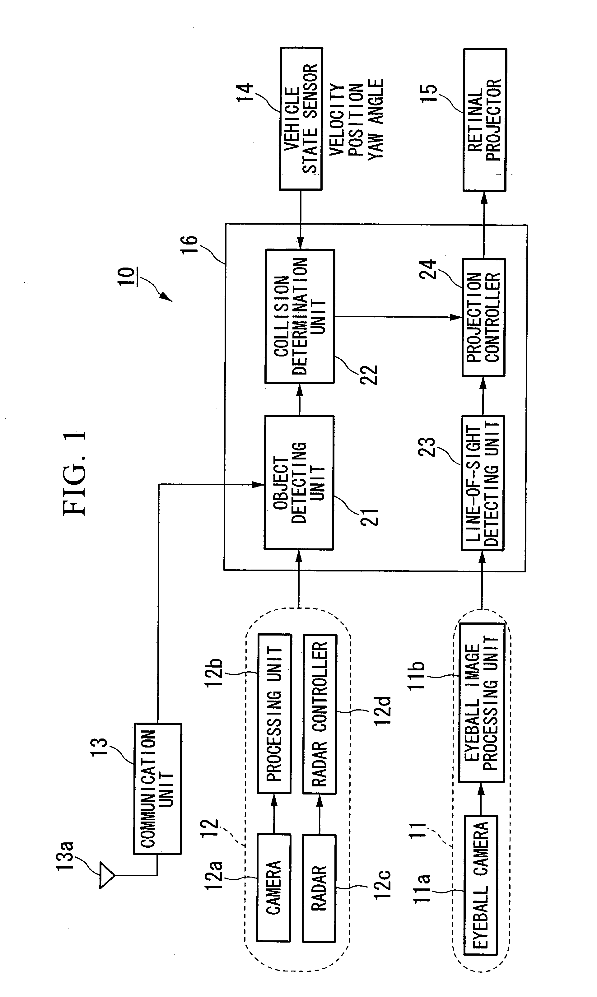 Travel safety apparatus for vehicle