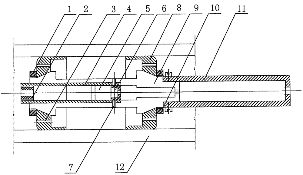 Gun field rapid laser gun-calibrating instrument