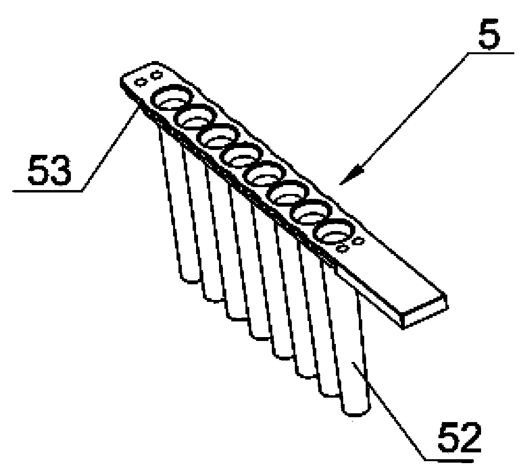 Nucleic acid extraction device capable of preventing cross-contamination