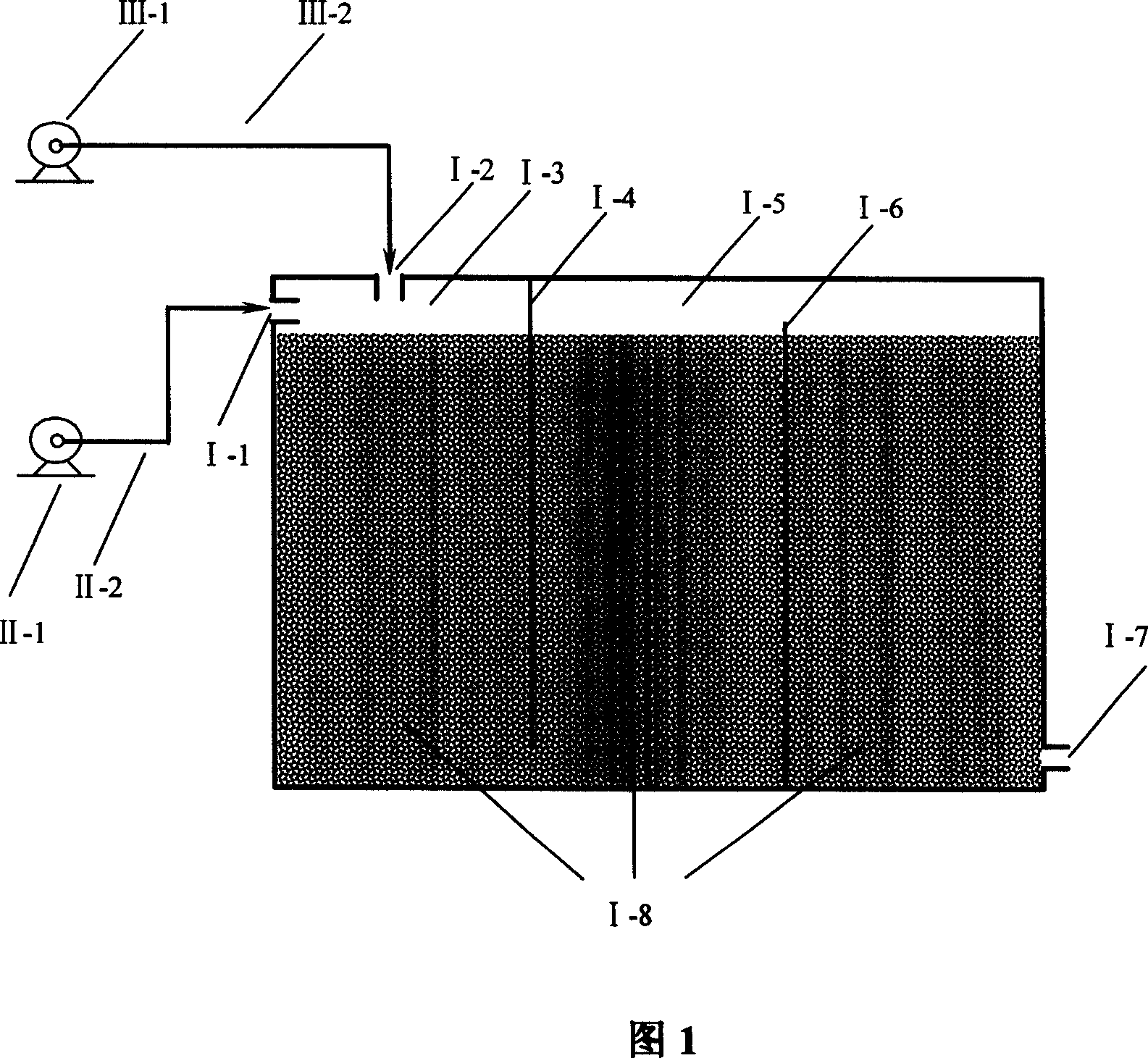 Turning flow type methane biological oxidation apparatus