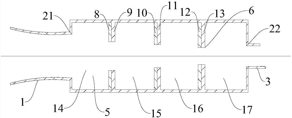 Device for eliminating DPF oil injection regeneration flame