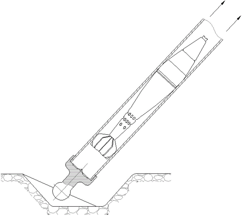 Mortar launching device