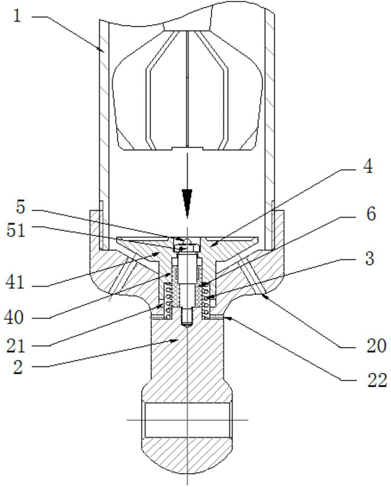 Mortar launching device