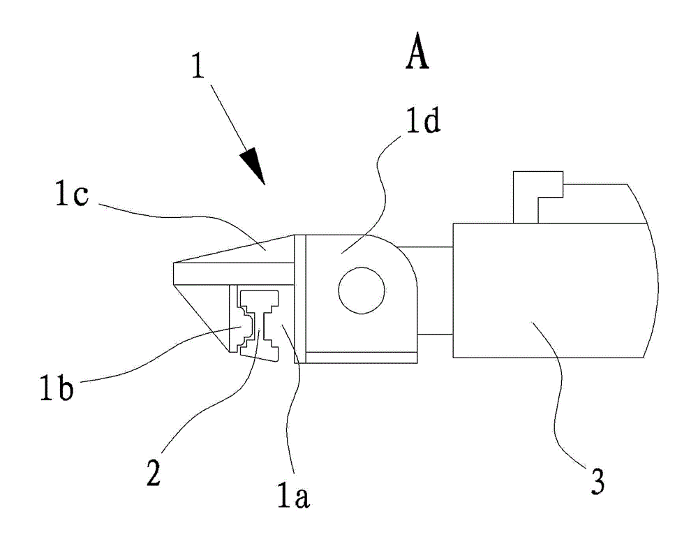 Hydraulic chain tightening device for mining edge double chain plate machine