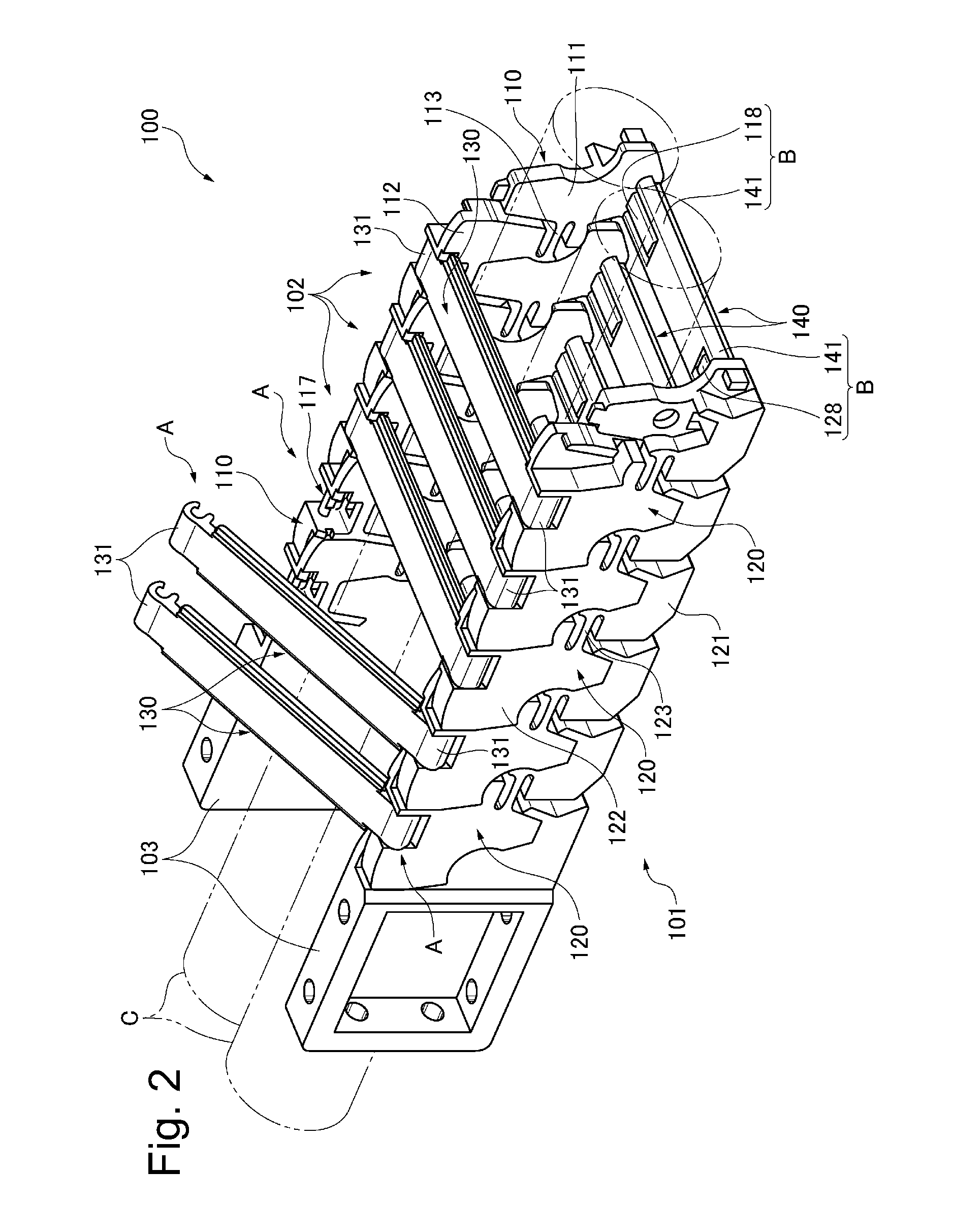 Cable protection and guide device