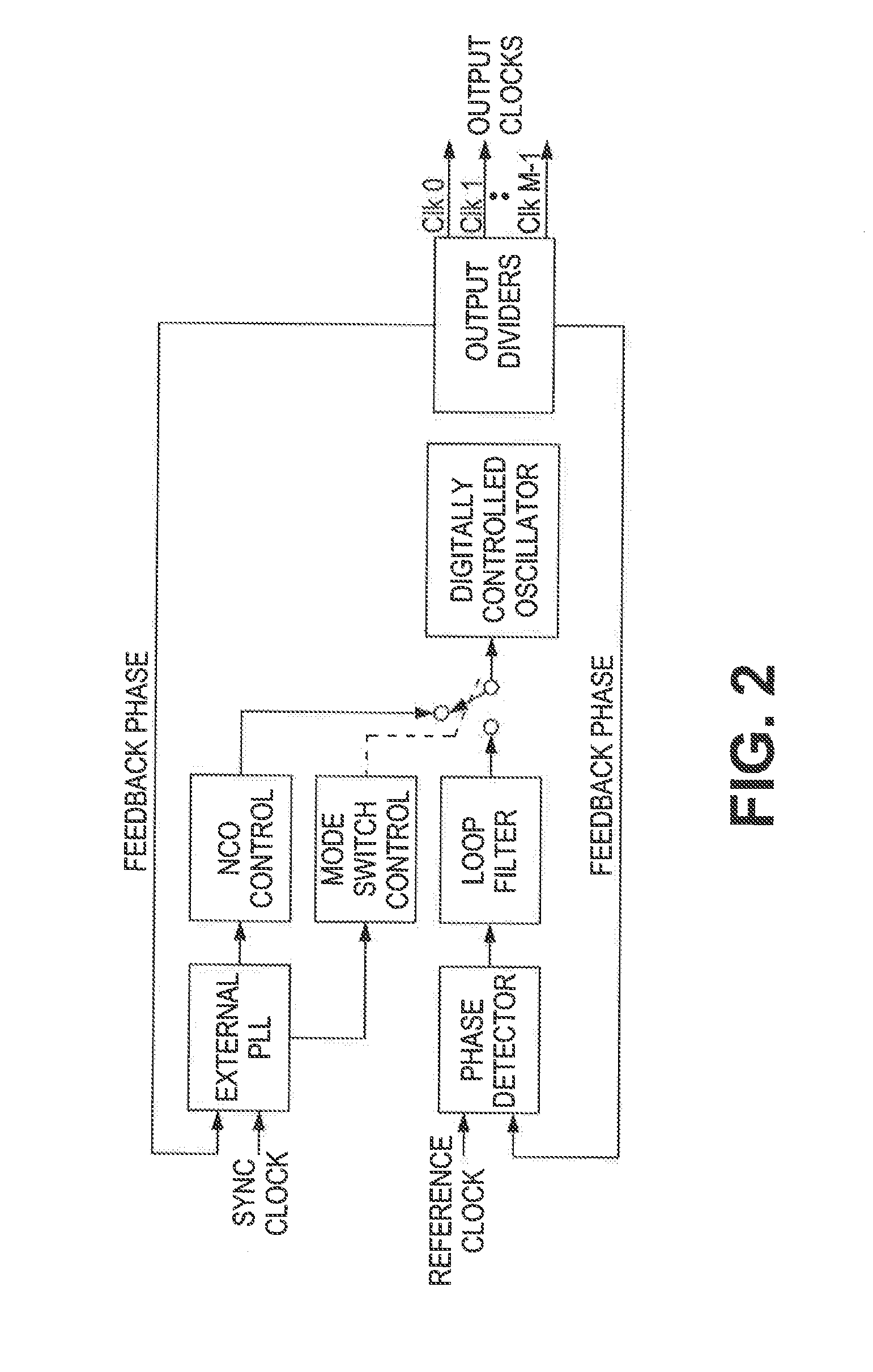 Phase locked loop with simultaneous locking to low and high frequency clocks