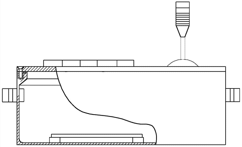 Portable hand-operated box of ship dynamic positioning system