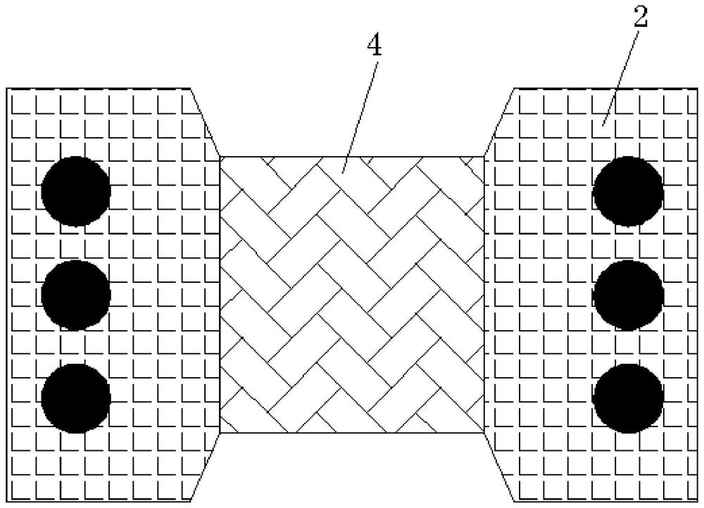 Sheet type heater and manufacturing process thereof