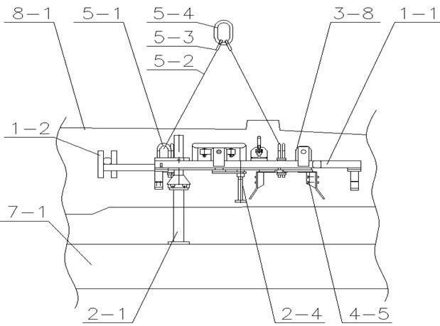 Manual drive conveying equipment used for side shell plate material of automobile body in white