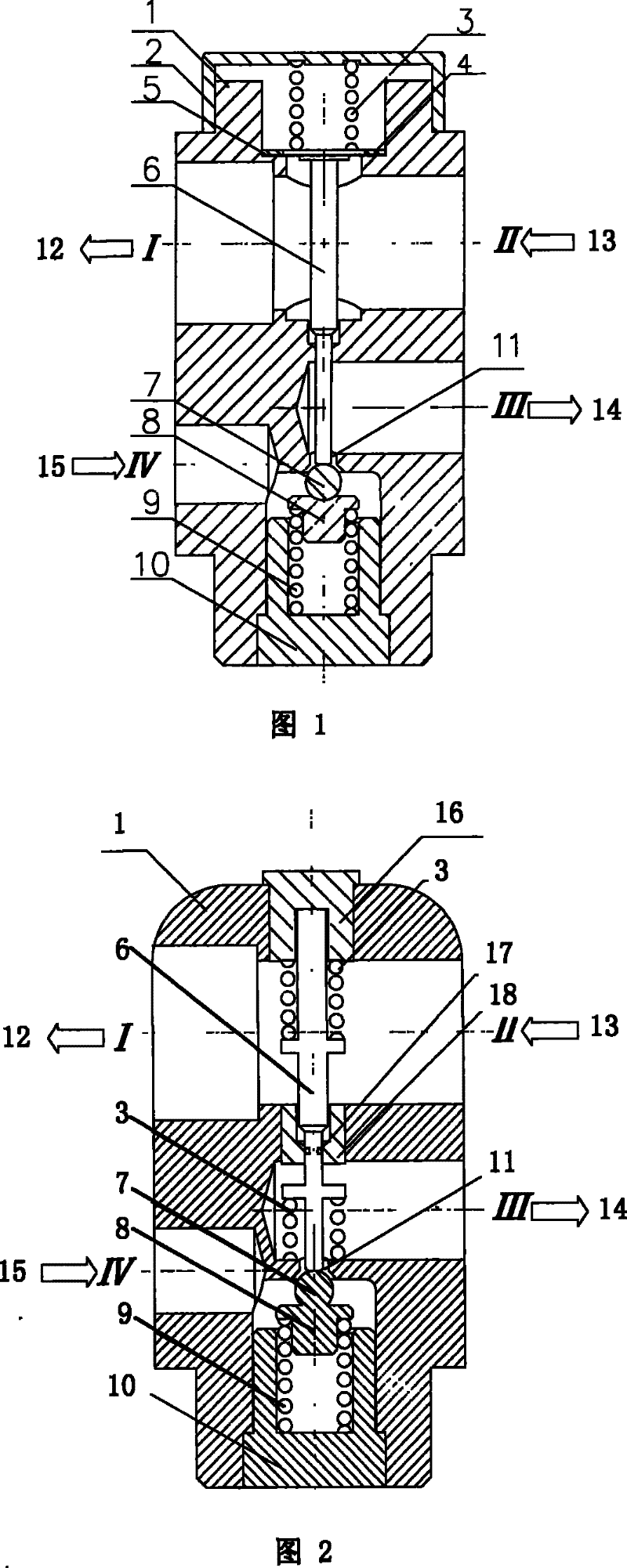 Automobile air-conditioning heating power expansion valve