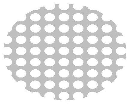 Lateral flow immune test strip based on ordered micro-nano structure