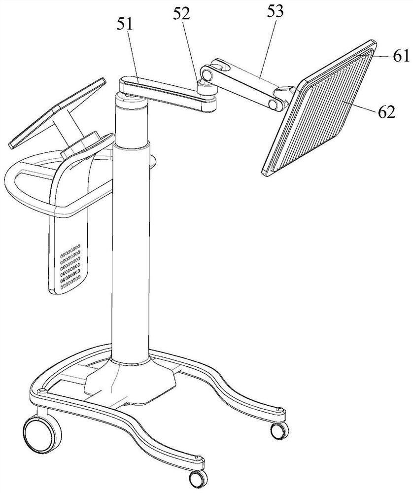 Infrared hydrogen-rich intelligent hydrotherapy instrument