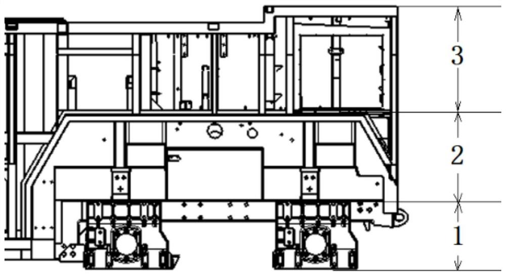 Frame for hybrid electric vehicle, power system and vehicle