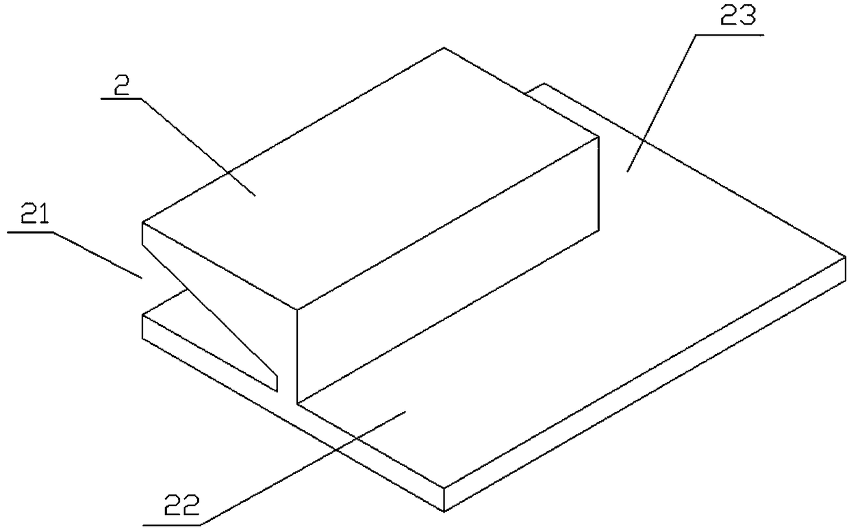 Connecting structure of opened-type curtain wall panel