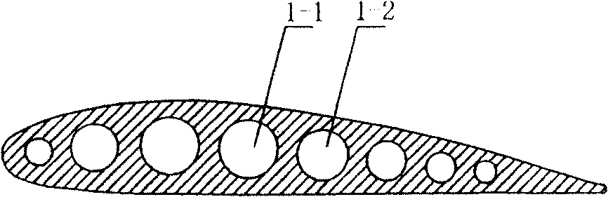 Method for producing high efficiency energy saving fan vane using fin structure section bar