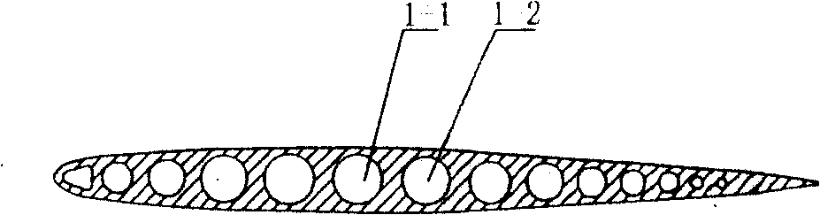 Method for producing high efficiency energy saving fan vane using fin structure section bar