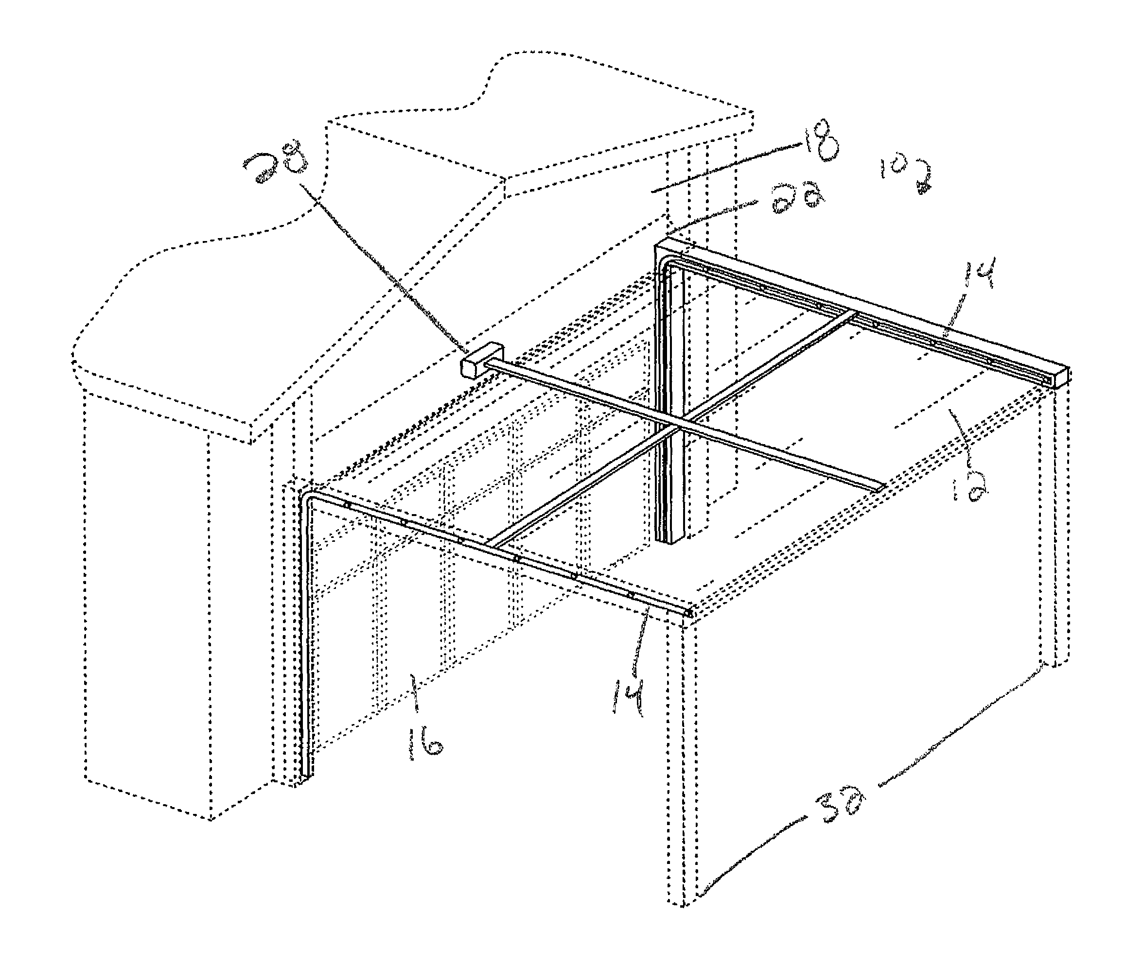 Patio cover and storm protection device