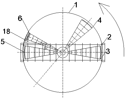 Device and method for relieving blockage of rotary air pre-heater by means of hot primary air preheating and heat storage elements