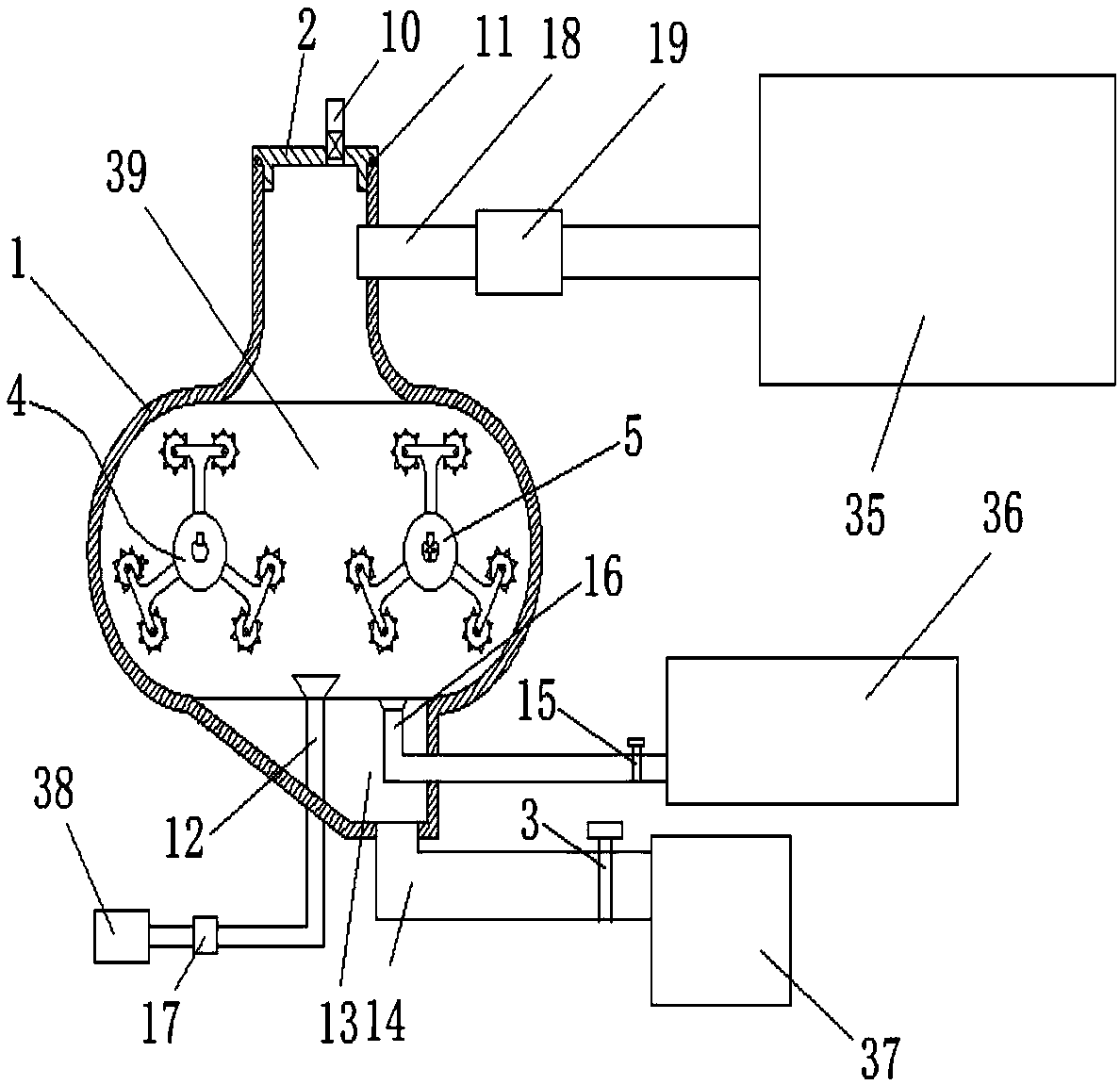 Sewage purification treatment method and device