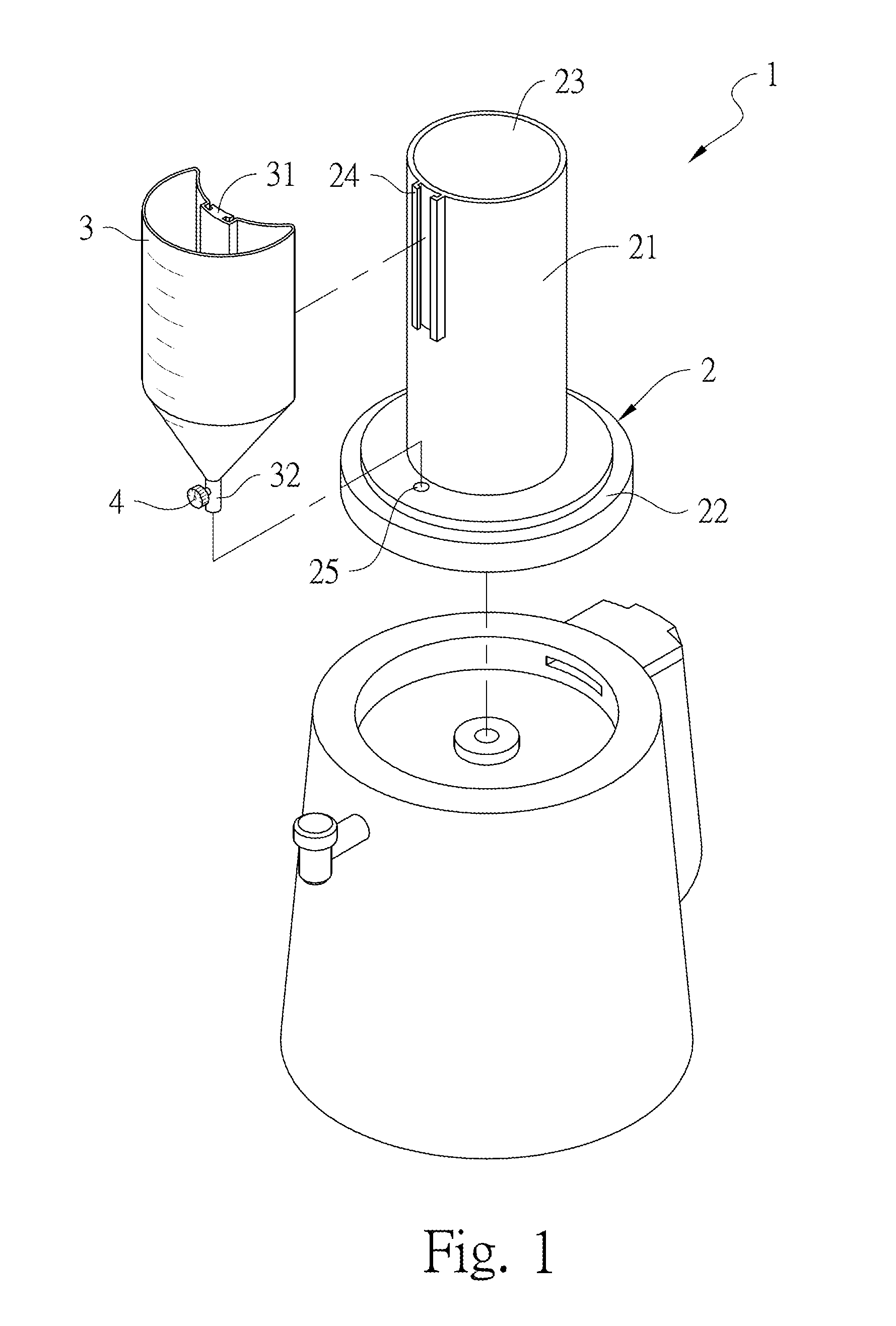 Cover of a processor for fruits and vegetables