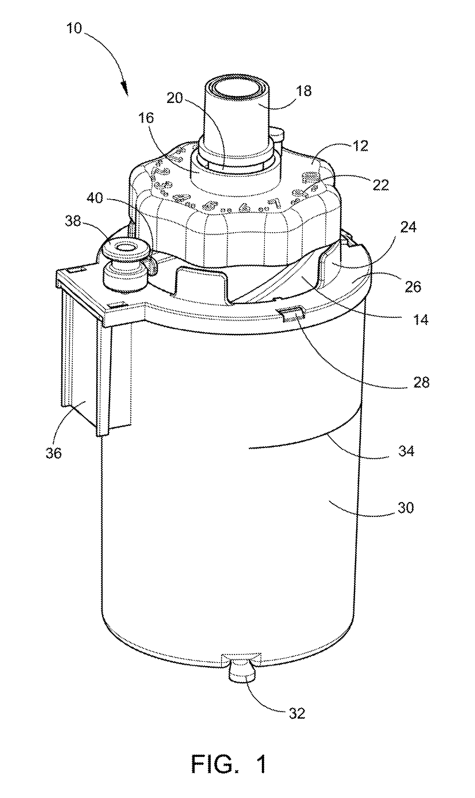 Bubble continuous positive airway pressure device