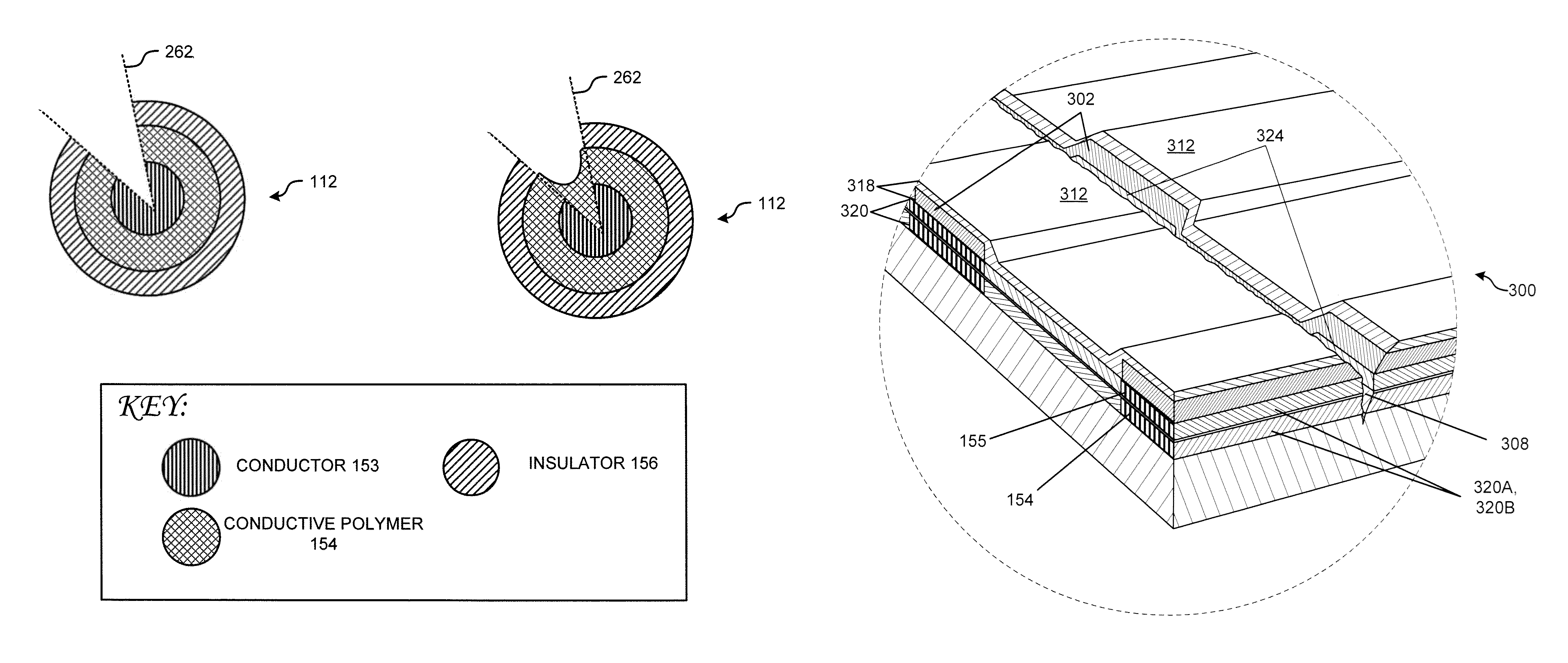 Self-healing electrical communication paths