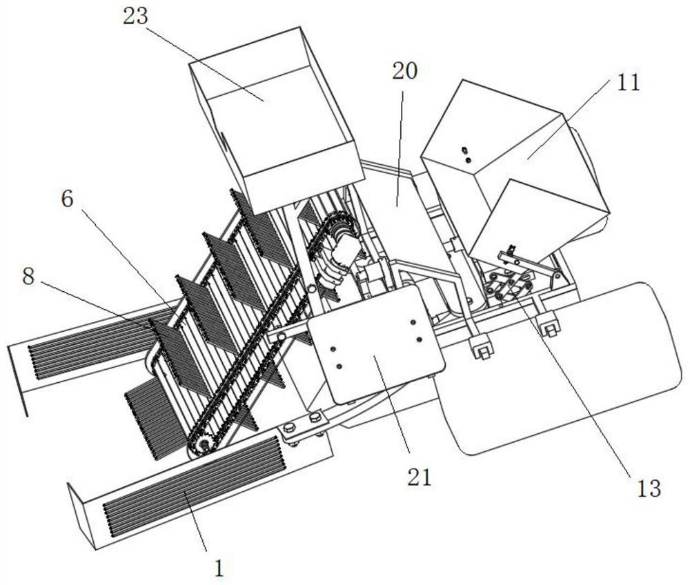 Water surface garbage treatment device