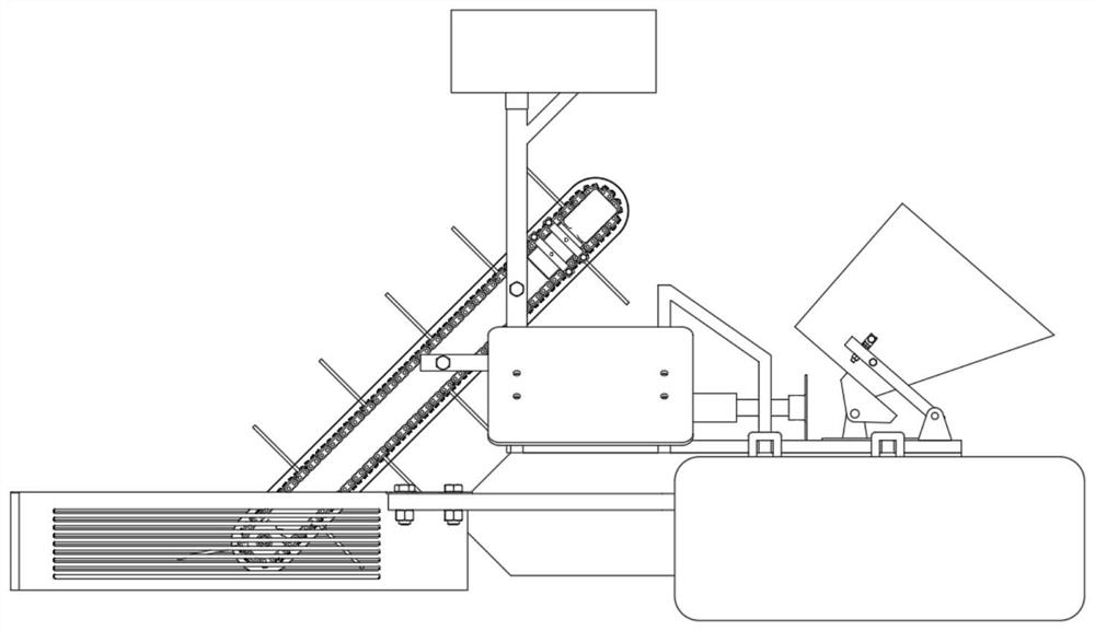 Water surface garbage treatment device