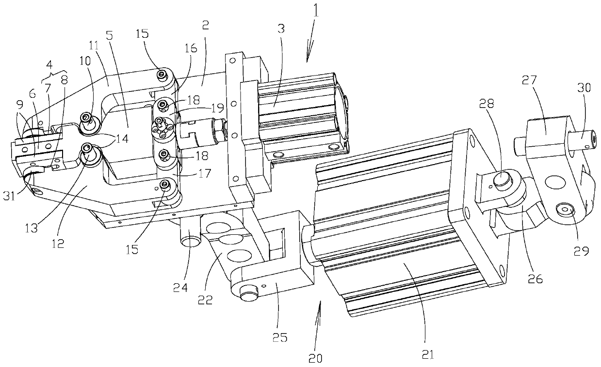 Workpiece clamping and positioning mechanism and workpiece clamping and positioning assembly