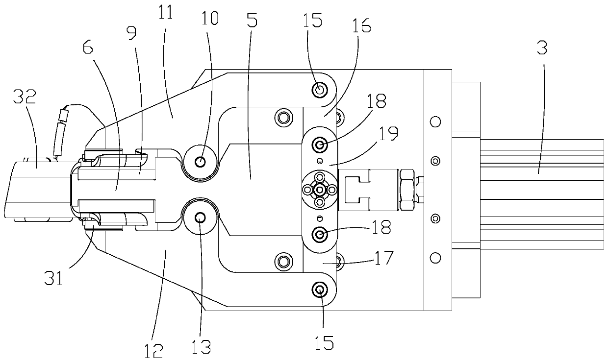 Workpiece clamping and positioning mechanism and workpiece clamping and positioning assembly