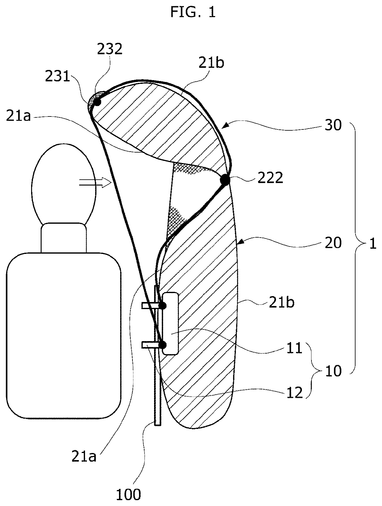 Side airbag device