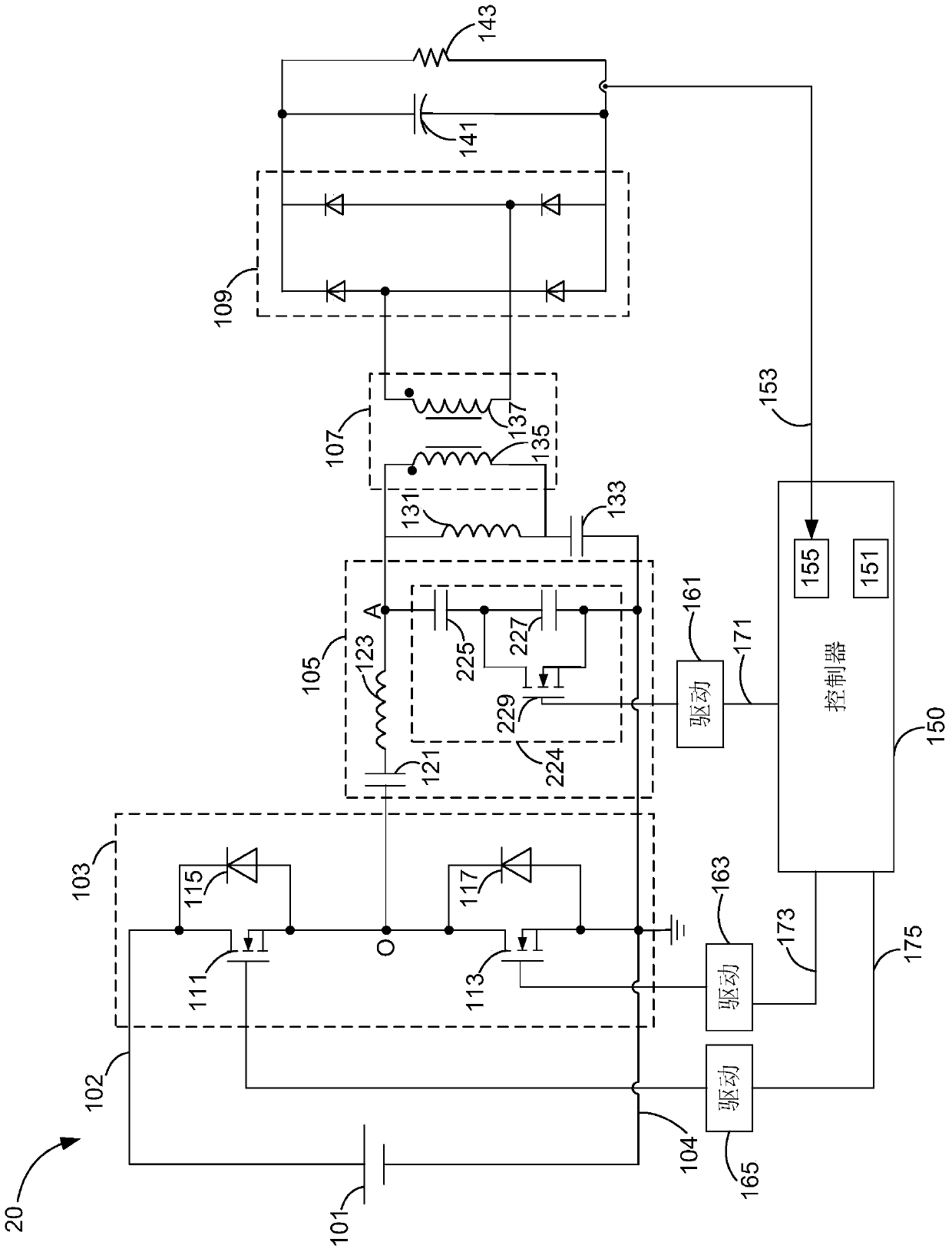 Circuits and methods for resonant networks