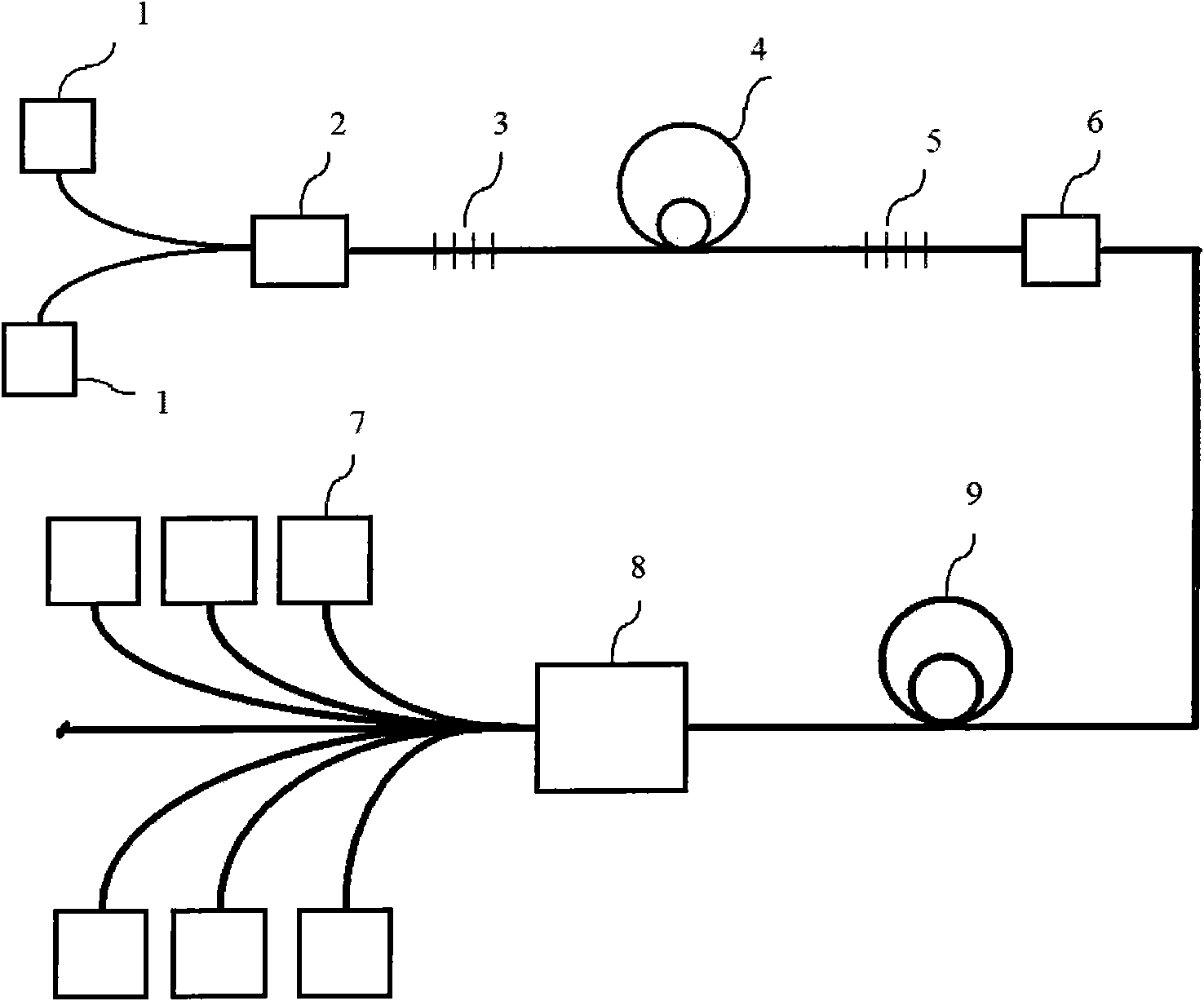 Yb-doped fiber laser based on pulse laser seeds in gain modulation technology